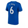 Chelsea Thiago Silva #6 Hjemmedrakt 2022-23 Kortermet